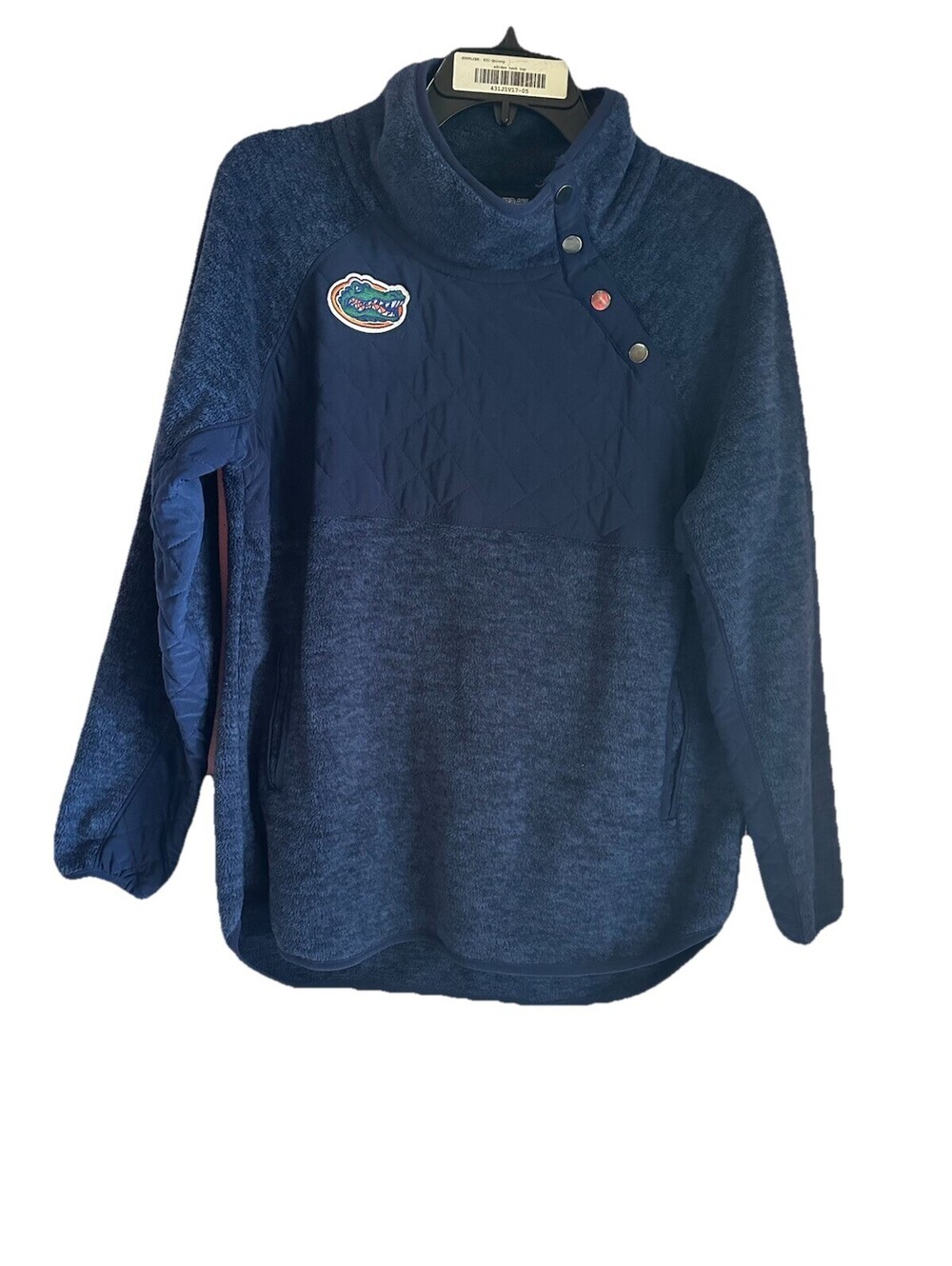 GameDay Couture Florida Gators Women’s Medium Snap Neck Fleece Pullover